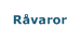 Råvaror